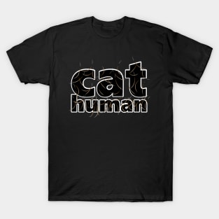 Cat Human Tabby Hair T-Shirt